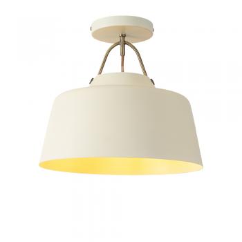 Clermont Ivory Semi Flush