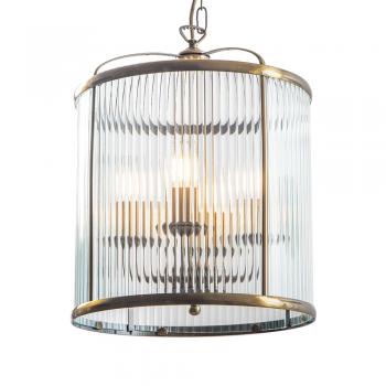 Fern Ribbed 4 Light Lantern