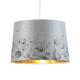 Flower Drum Shade with Gold Inner